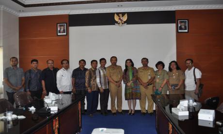 Kunjungan DPRD Kota Jambi terkait Informasi Kesehatan