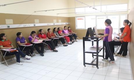 Pelaksanaan ANC kelas ibu hamil 
