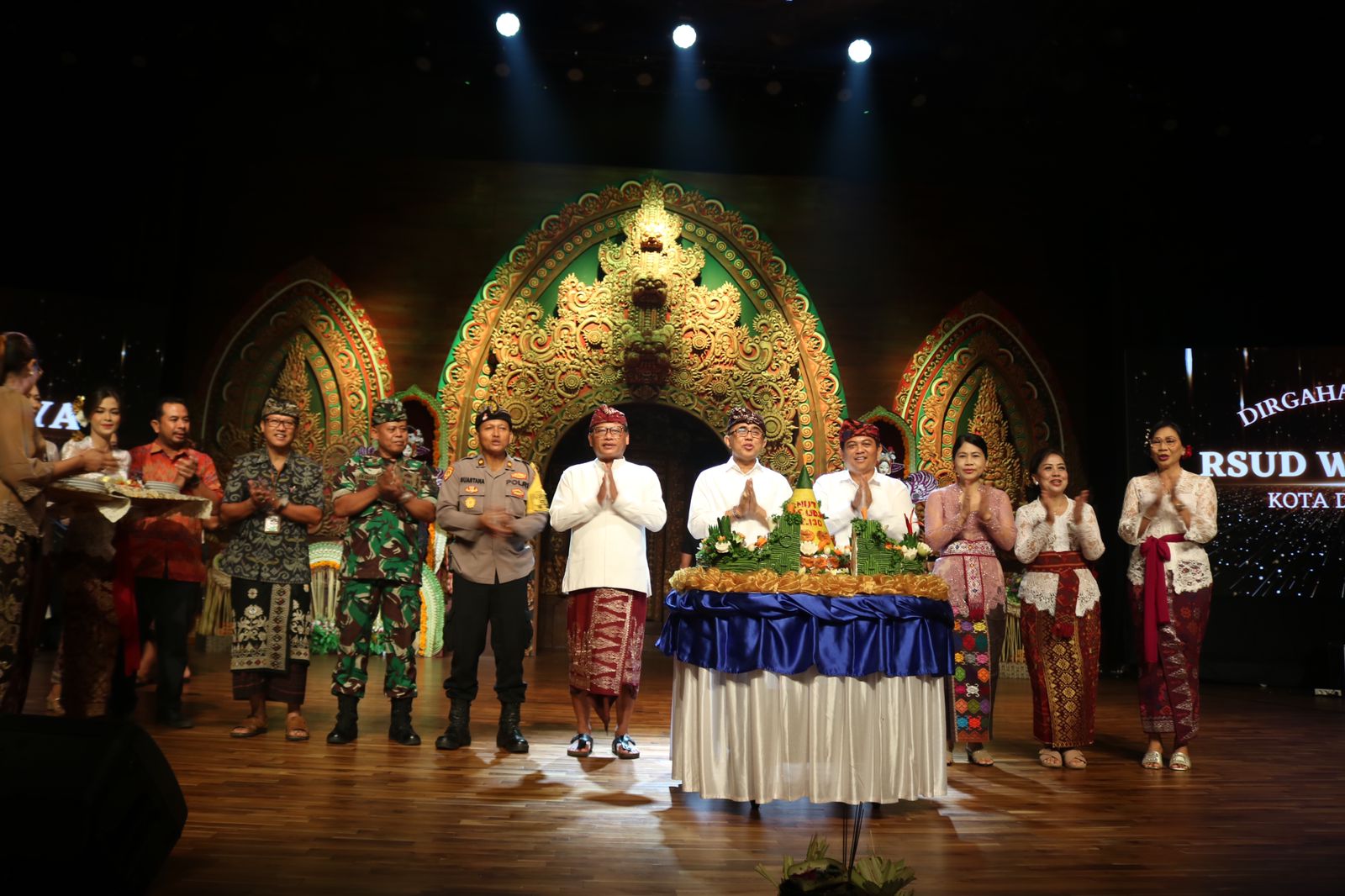 Perdana! Puncak HUT RSUD Wangaya Kota Denpasar di Gedung Dharma Negara Alaya, 6 Januari 2024