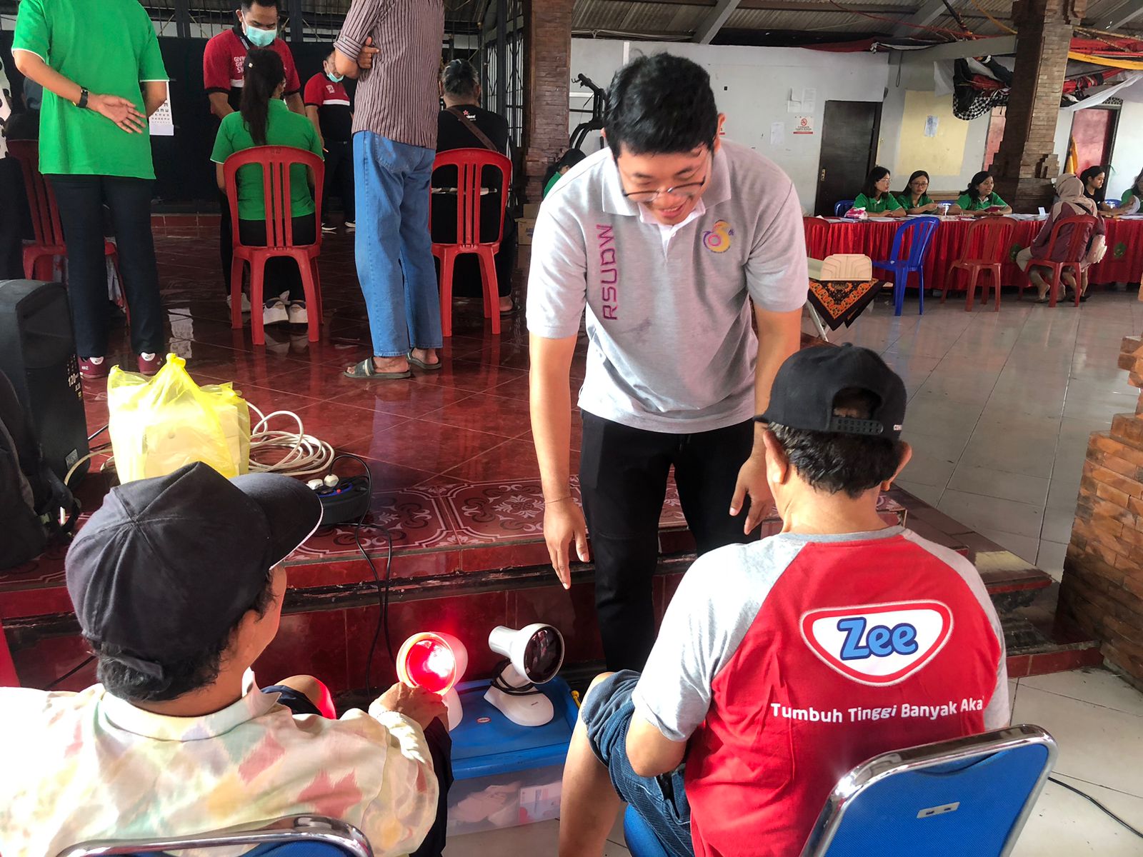 Safari Kesehatan Dalam Rangka HKN Kota Denpasar ke-60 Tahun di Balai Banjar Sapta Bumi