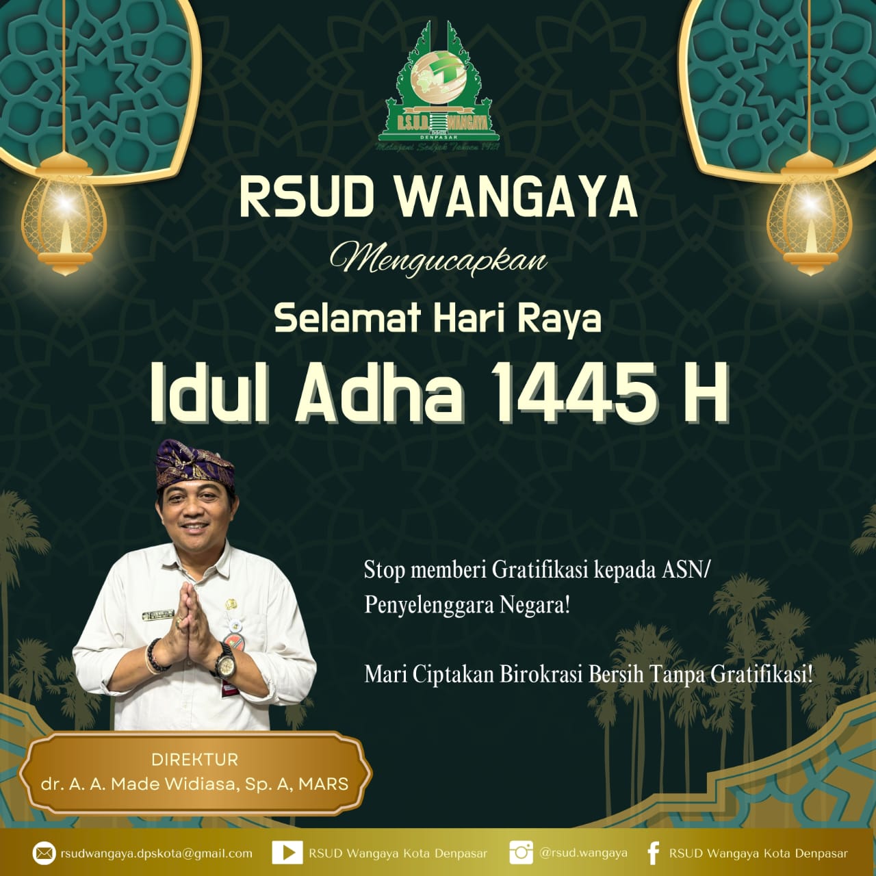 Selamat Hari Raya Idul Adha 1445 H.