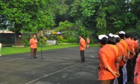 RSUD Wangaya Komitmen Tingkatkan Diri di Tahun 2014